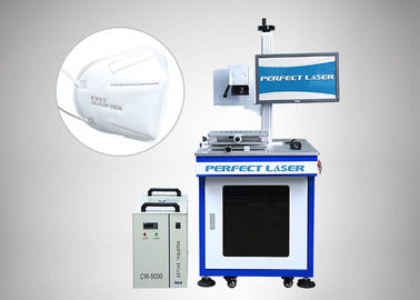 Maski chirurgiczne 800W 355nm Maszyna do znakowania laserowego UV 400 znaków / s