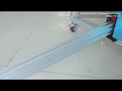 Przemysłowa podwójna dysza 3D drukarka ścienna Drukarka atramentowa do fototapety
