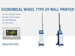 Perfekcyjna laserowa przenośna pionowa drukarka ścienna