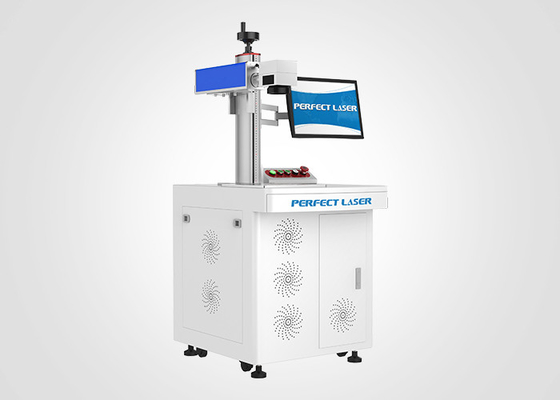 Szybka maszyna do znakowania laserem światłowodowym do przezroczystych materiałów szklanych / akrylowych, 60 watów