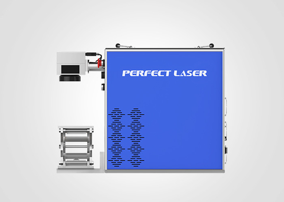 Mała maszyna do grawerowania laserowego UV ze stali nierdzewnej, maszyna do znakowania metalu CNC Trwała