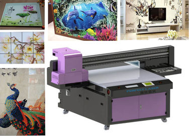 Dekoracyjna cyfrowa płaska drukarka UV / wielkoformatowa drukarka UV 8 kolorów Malowanie