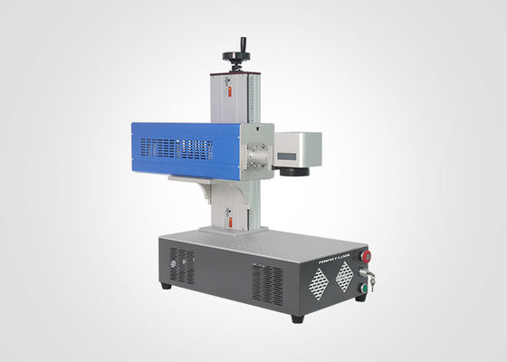 30W Mini Desktop Co2 Laser Marking Machine For Nonmetallic Material Wooden Leather Glass